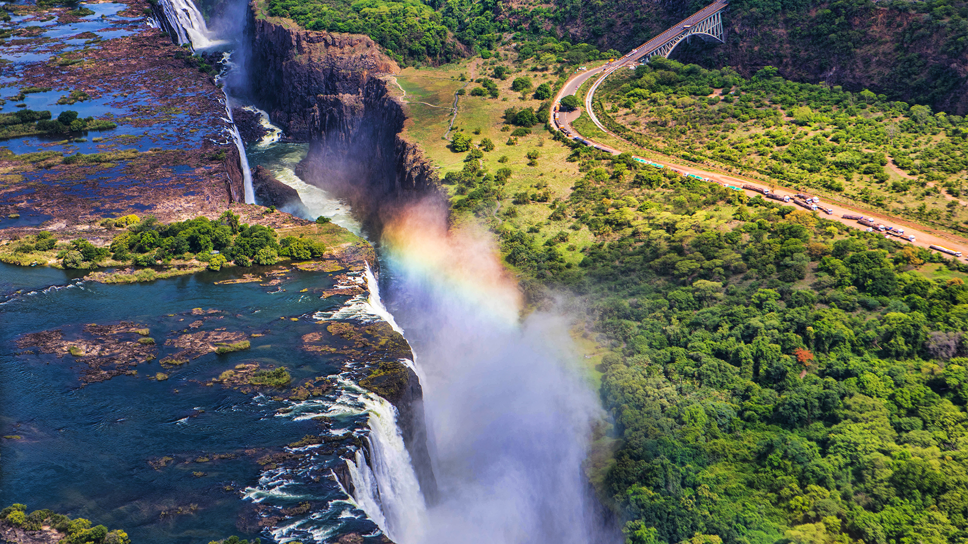 "The Smoke That Thunders" Victoria Falls